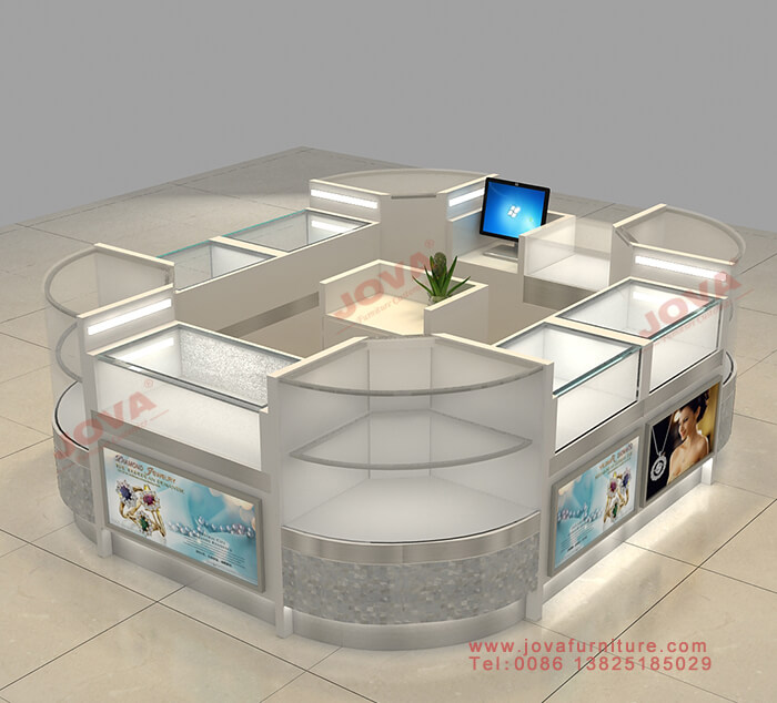 Jewellery kiosk design uk