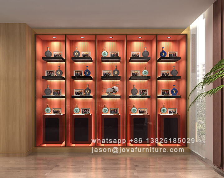 wine display cabinets for hotel
