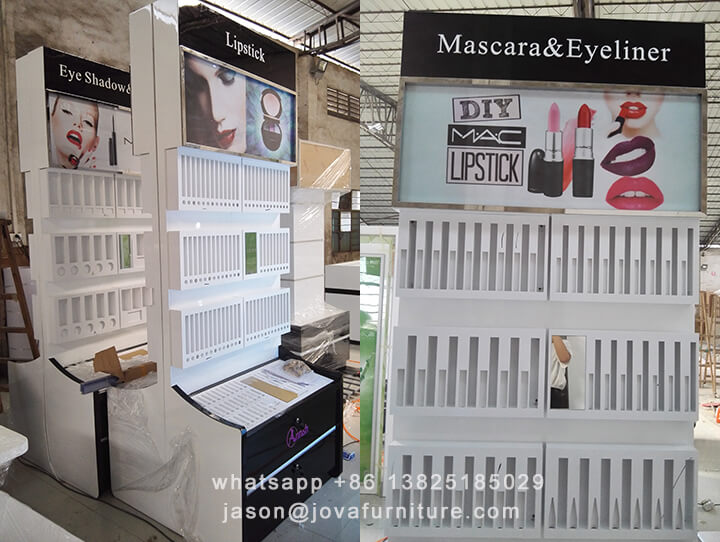 wall cosmetic display stand manufacturers