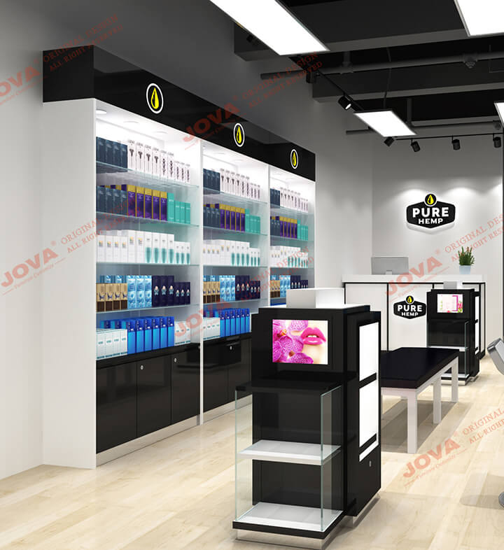 cosmetic store fixture