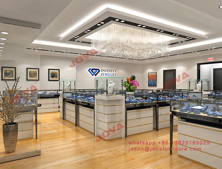 jewelry showcase and jewellery display