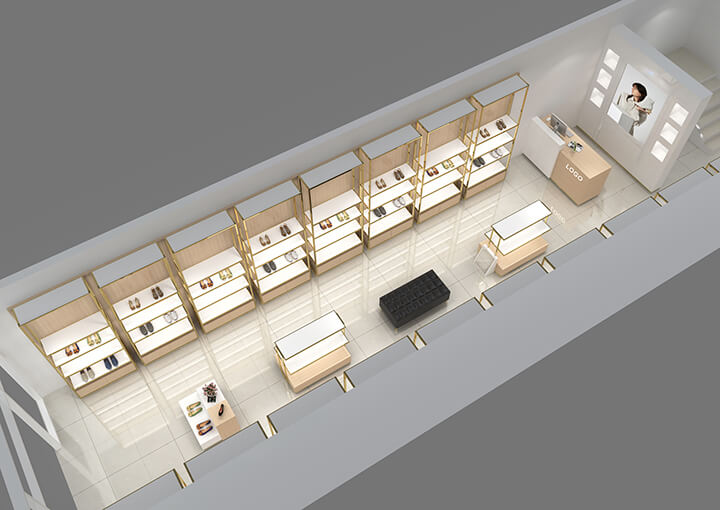 shoe shop design layout