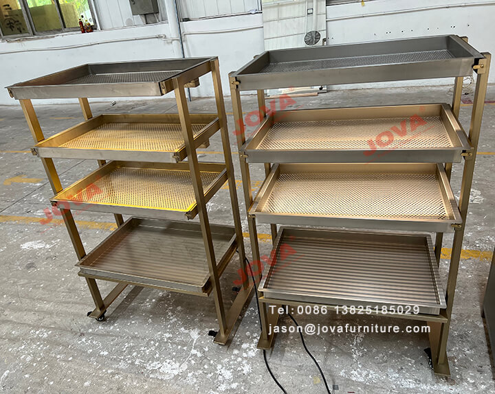 stainless steel display racks