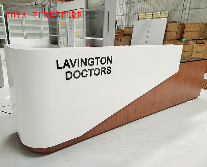 reception desk for doctor store