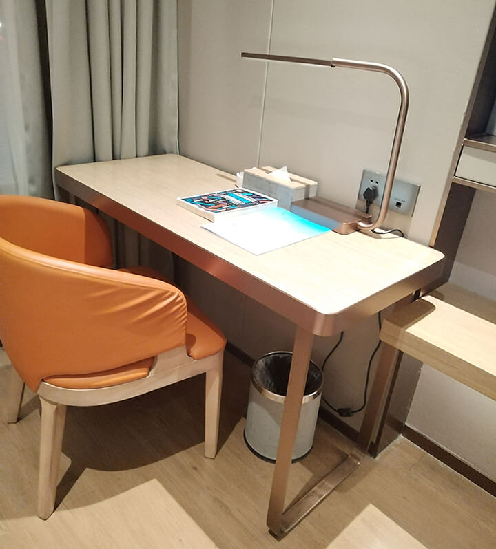 work desk for hotel rooms