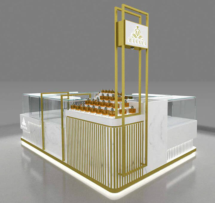 luxury perfume koisk design