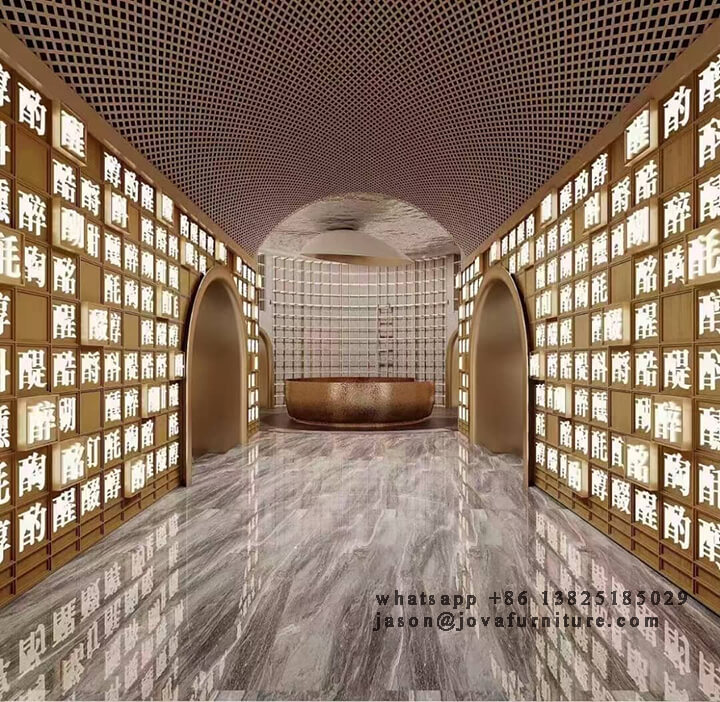 stainless steel displays and fixtures