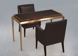 jewelry store reception table and chairs