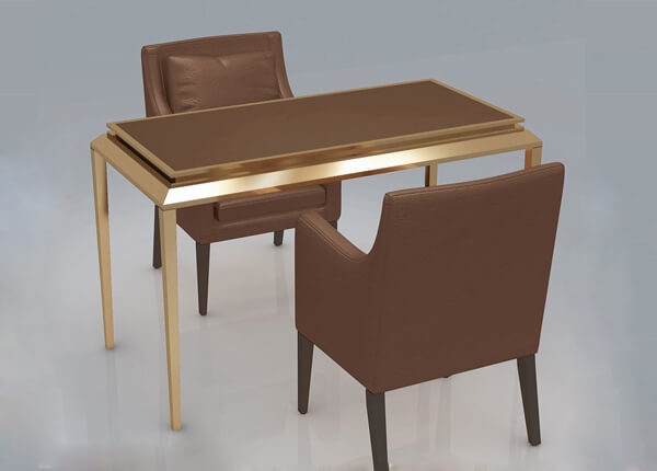 jewelry store reception table