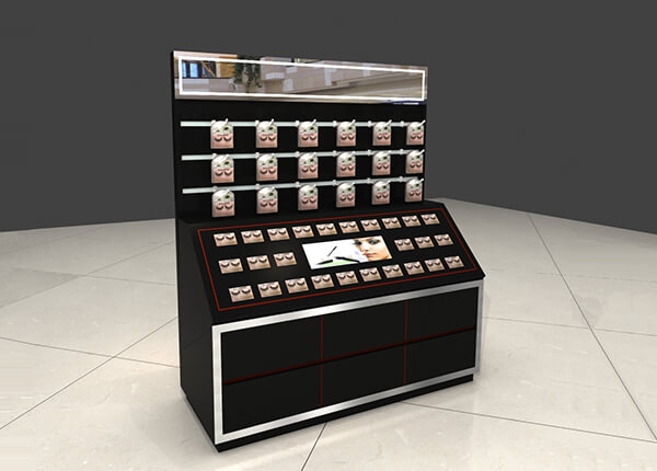 makeup display stand