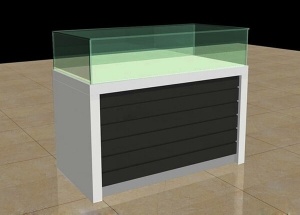 Mobile shop furniture design latest glass