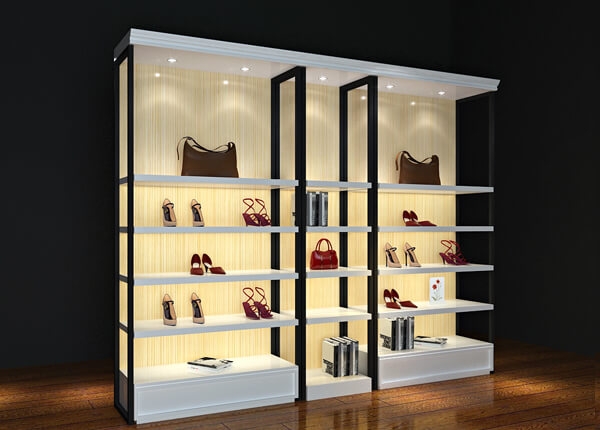 shoe display shelves