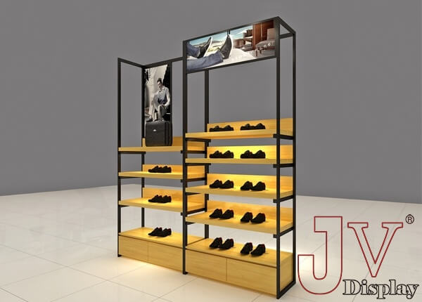 shoe display shelves