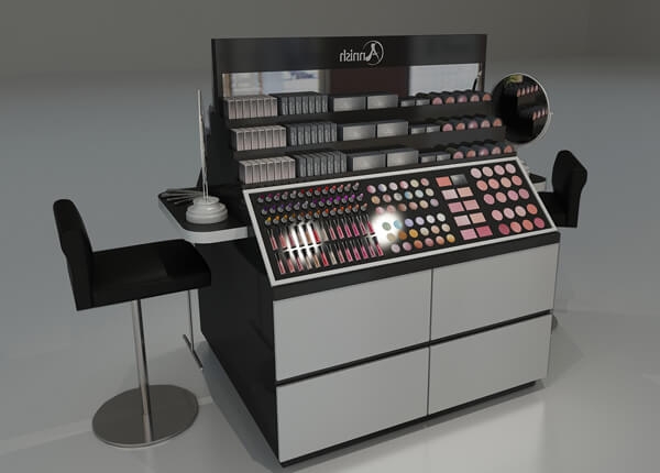 cosmetic display stand