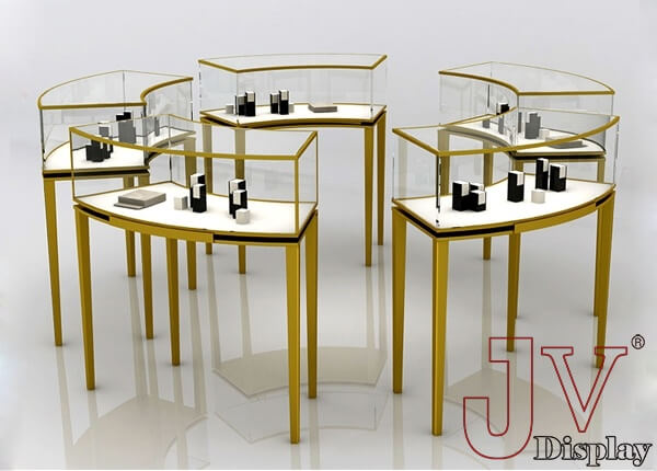 Corner showcases