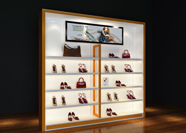 shoe store display racks