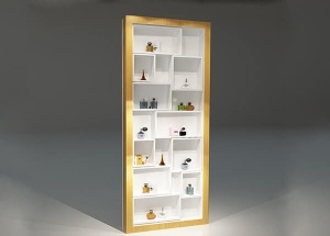 Custom perfume shelf display for perfume shop