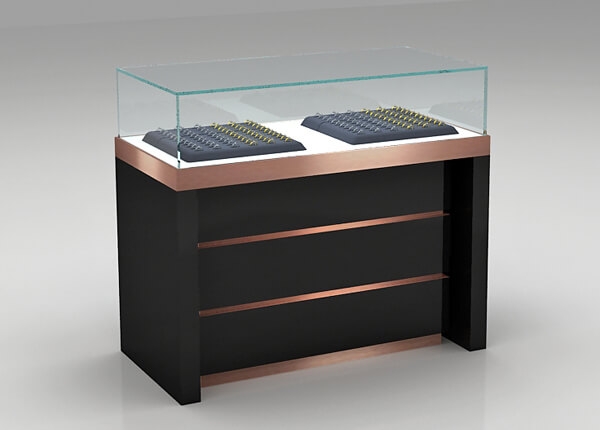 jewelry counter display cases