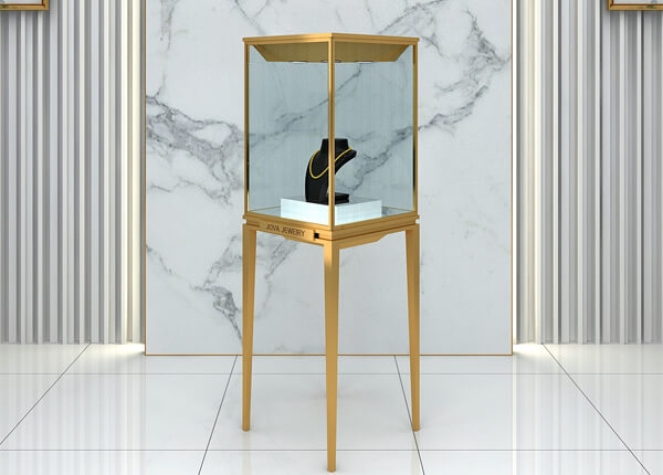 pedestal display case