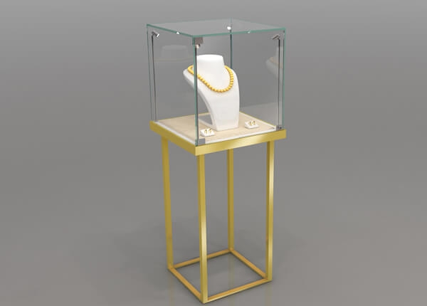 jewelry pedestal showcase