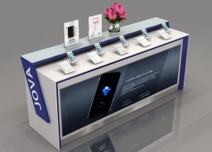 mobile phone counter design for digital shop