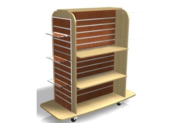 metal gondola shelving