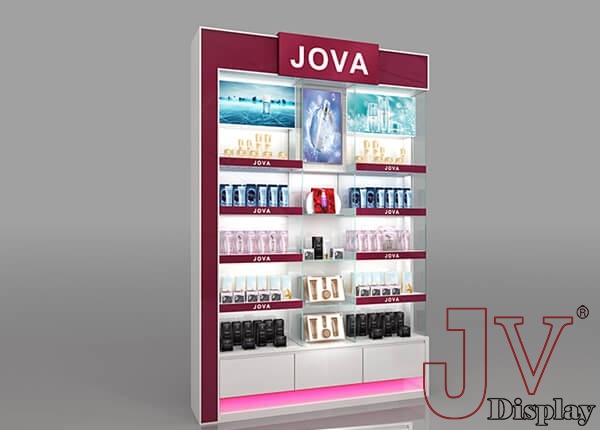 perfume display showcase