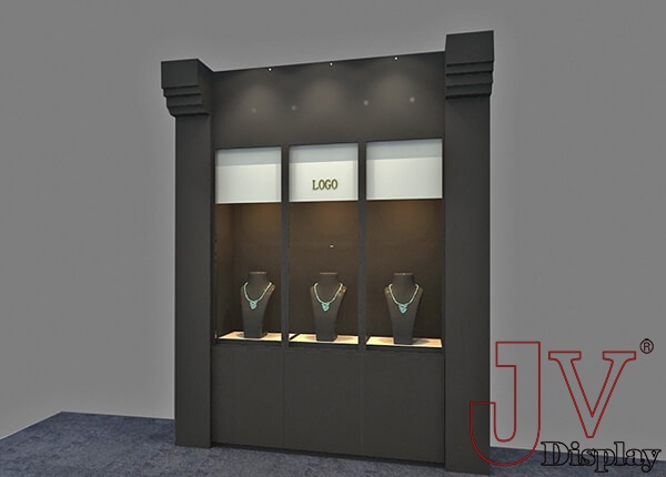 wall design for jewellery shop