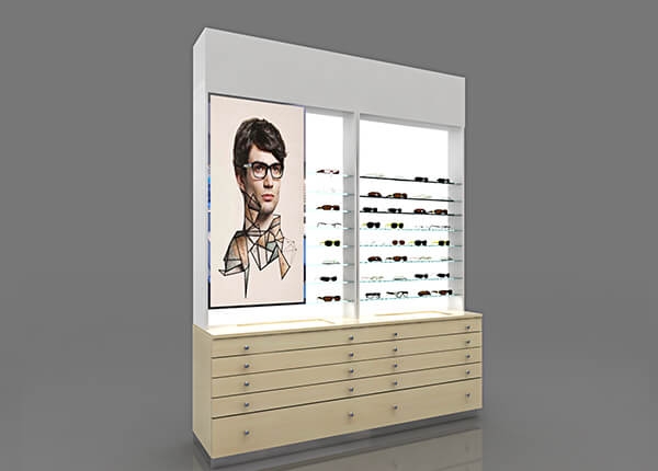 sunglasses wall display