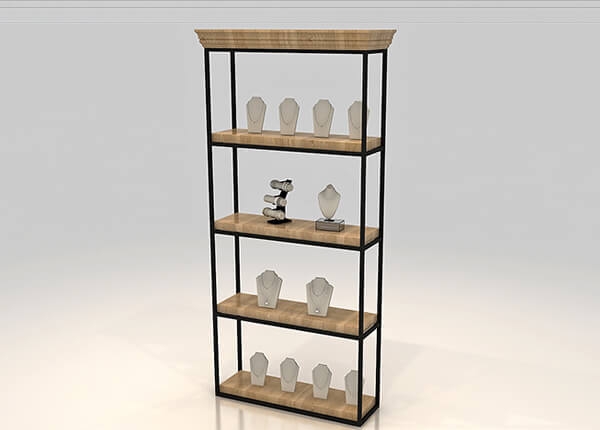 jewelry display shelves