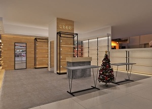 Retail shoes shop design for mall