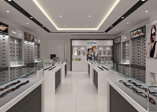 latest optical showroom design