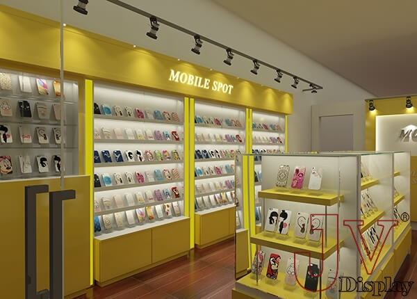 mobile accessories shop design