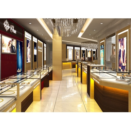 luxury jewelry shop design wooden glass showcase USA for sale,luxury jewelry shop design wooden ...