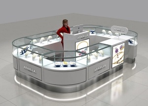 shopping mall kiosk for jewelry kiosk showcase Canada