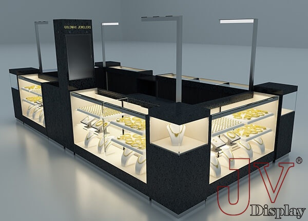 custom made jewelry kiosk