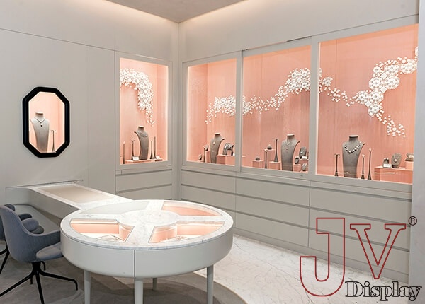 jewellery showroom design in india