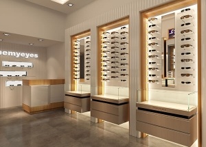eyewear frame displays for eyewear shop design