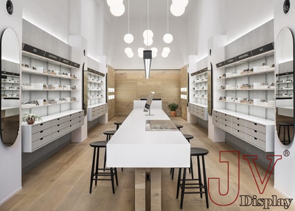 opticians shop fittings