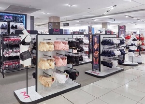 lingerie shop design retail underwear display stands