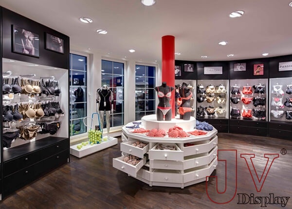 lingerie boutique,underwear store design,custom lingerie display at Jova  display furniture