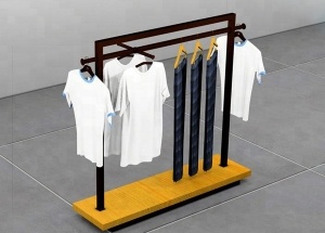 free standing rack for clothes store display