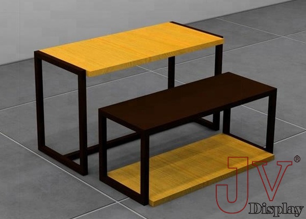 2 piece nesting table set