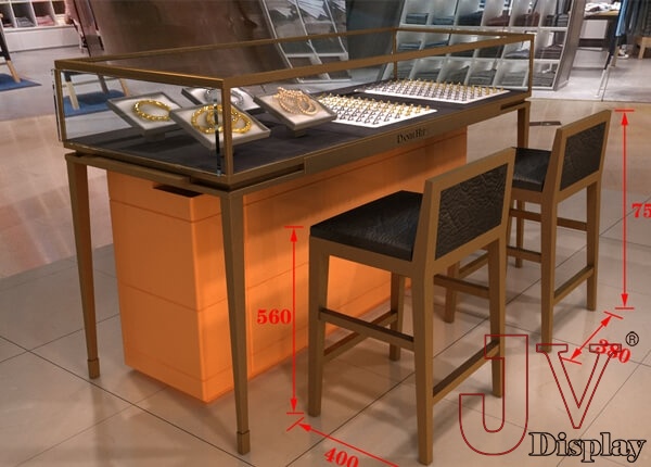 new design jewellery showcase