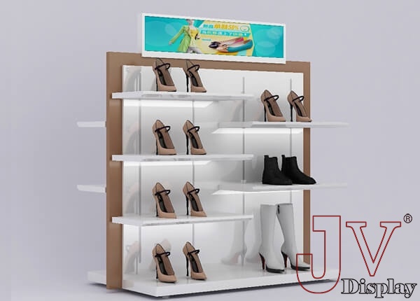 Folding Shoe Rack Display, Retail Shoe Display