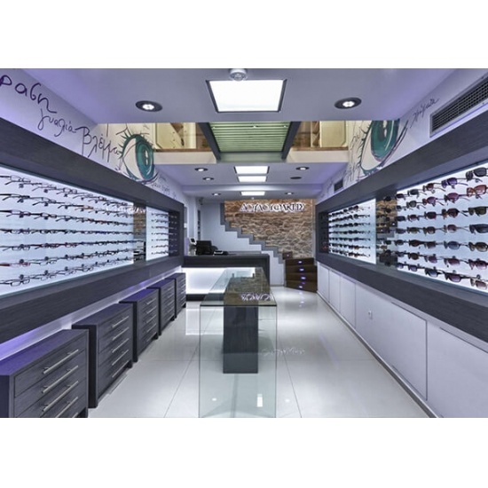 New Eyewear Shop Design Optical Display Cabinets For Sale New