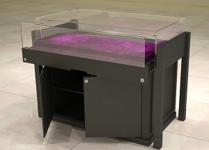 glass jewellery counter displays for shop