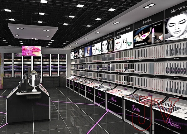 cosmetic shop design