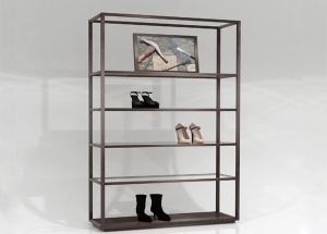 shoe display shelf