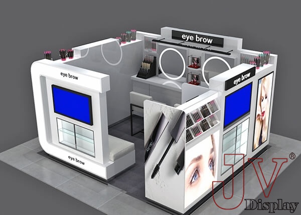 eyebrow threading kiosk